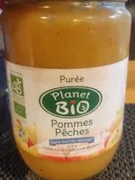 Amount of sugar in Purée pommes pêches