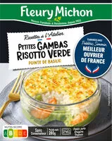 Amount of sugar in Petites Gambas et Risotto Verde pointe de Basilic