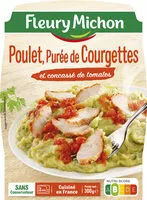 Suhkru kogus sees Poulet & Purée de Courgettes pointe de crème fraîche