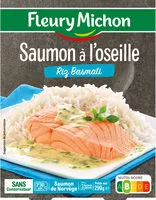 Saumon a l oseille et riz