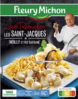 Sokerin määrä sisällä Les Saint-Jacques au Noilly et riz safrané