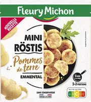 Cantidad de azúcar en Mini-Röstis pommes de terre et emmental