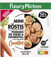 Cantidad de azúcar en Mini-Röstis pommes de terre & emmental carottes