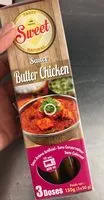 Suhkru kogus sees Sauce Butter Chicken