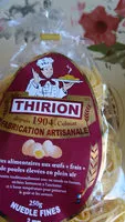 Sucre et nutriments contenus dans Thirion