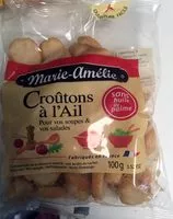 Zuckermenge drin Croûtons à l'ail