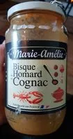 Jumlah gula yang masuk Bisque de homard au cognac