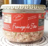 入っている砂糖の量 fromage de tête