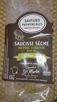 Sucre et nutriments contenus dans Saveurs procencales