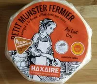 Quantité de sucre dans Petit Munster Fermier au Lait Cru