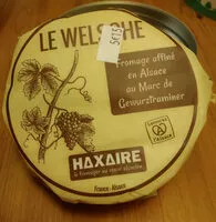 Quantité de sucre dans Welsche au Marc de Gewurtz 26%MG 220g lait pasteurise