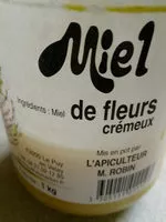 Sucre et nutriments contenus dans Miellerie ardechoise