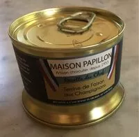 चीनी की मात्रा Terrine de faisans aux champignons