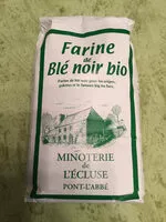 Sucre et nutriments contenus dans Minoterie de l ecluse