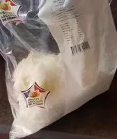 入っている砂糖の量 Oignons émincés surgelés