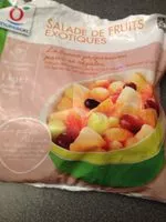İçindeki şeker miktarı Salade de fruits exotiques