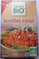 Lentilles corail bio