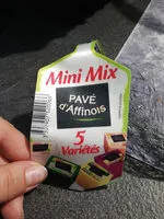 İçindeki şeker miktarı Filet 5 Mini Pavés d'Affinois 5 variétés