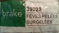 含糖量 Fèves pelées surgelées