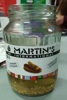 Sucre et nutriments contenus dans Martin s international