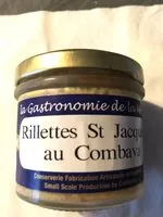 Jumlah gula yang masuk Rillettes de St Jacques au Combavza