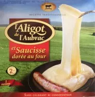 Quantité de sucre dans Jeune Montagne Aligot D'aubrac Frais Saucisse Doree Four 300