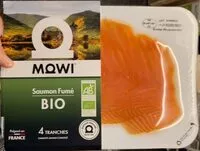 Quantité de sucre dans Saumon fumé bio