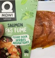 Zuckermenge drin Saumon Pas fumé Poivre doux Herbes aromatiques