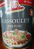 Sokerin määrä sisällä Cassoulet pur porc