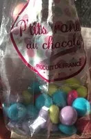 Quantité de sucre dans Ptit rond chocolat multicolore