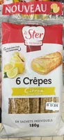 Crepes fourrees au citron