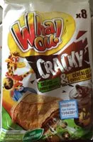 Zuckermenge drin Whaou Crepes Cracky Choco Noisetteset Cereales X8 256g
