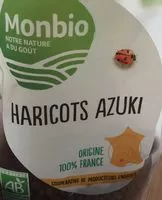 Suhkru kogus sees Haricots Azuki