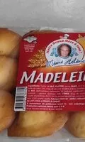 Quantité de sucre dans Madeleines