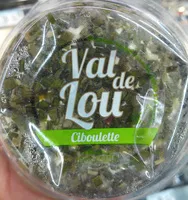 Sucre et nutriments contenus dans Val de lou