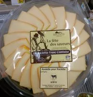 İçindeki şeker miktarı Assiette pour raclette au lait cru (31 % MG)