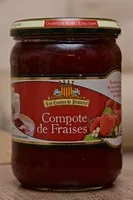 चीनी की मात्रा Compote de Fraises