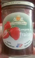 चीनी की मात्रा Compote de fraises