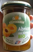 入っている砂糖の量 Abricots au sirop BIO
