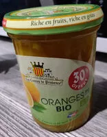 Amount of sugar in Confiture d'oranges bio