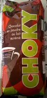 Sucre et nutriments contenus dans Chocky