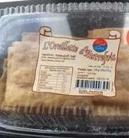 Zuckermenge drin L’oreillette d’autrefois