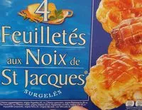 Feuilletes aux noix de st jacques