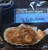 Quantité de sucre dans Coquilles aux noix de St-Jacques à la Bretonne