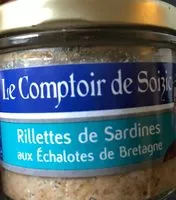 Sucre et nutriments contenus dans Le comptoir de soizic