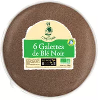 Suhkru kogus sees Galettes au sarrasin bio