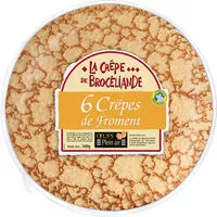 Quantité de sucre dans 6 Crêpes de Froment aux Oeufs de Plein Air en sachet