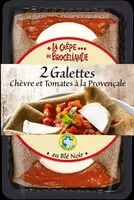 Quantité de sucre dans 2 Galettes chèvre et tomates à la provençale