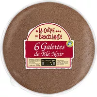 Quantité de sucre dans 6 Galettes de Blé Noir Tradition Bretagne en sachet