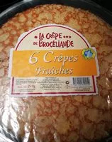 Количество сахара в Crêpes Nature